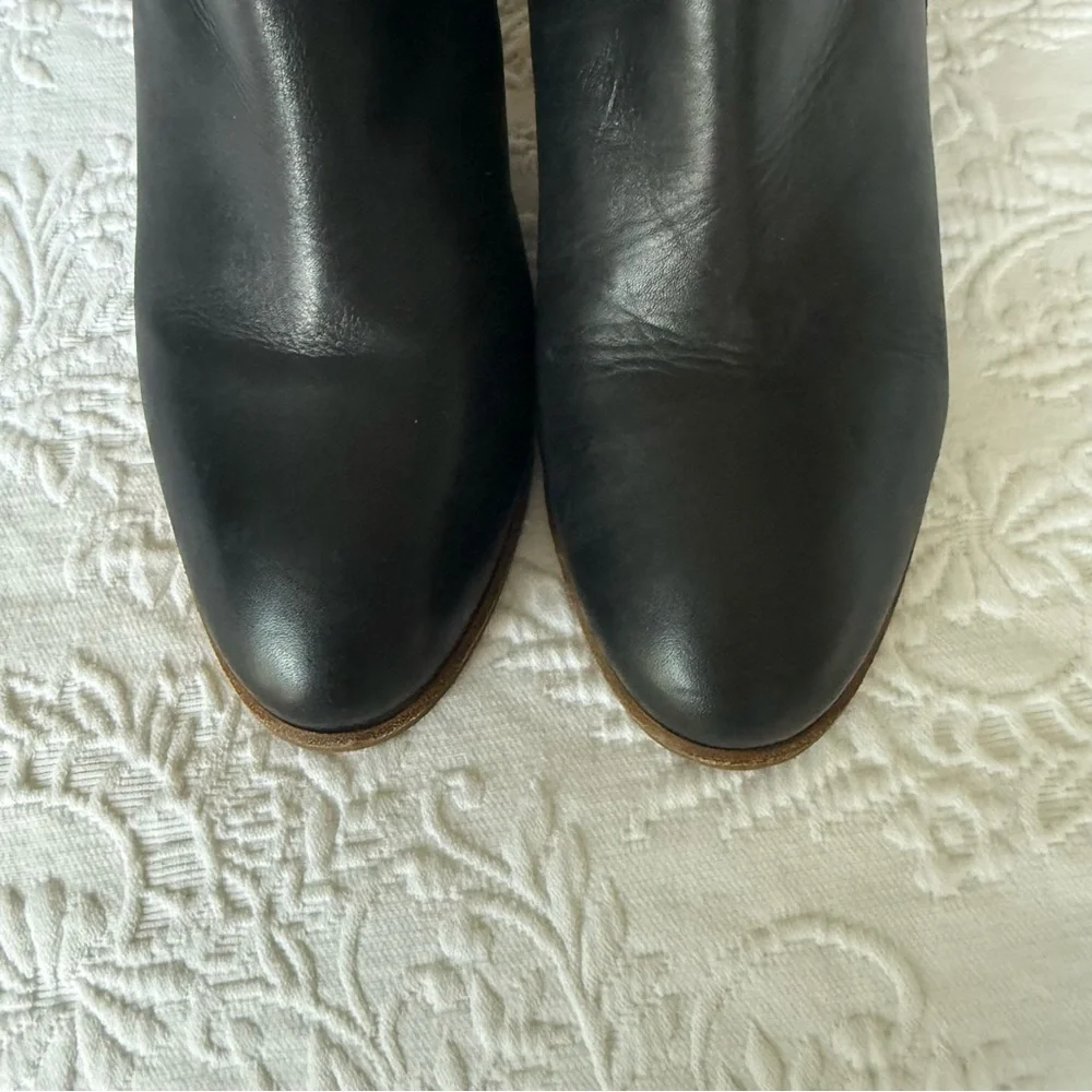 Boden black leather